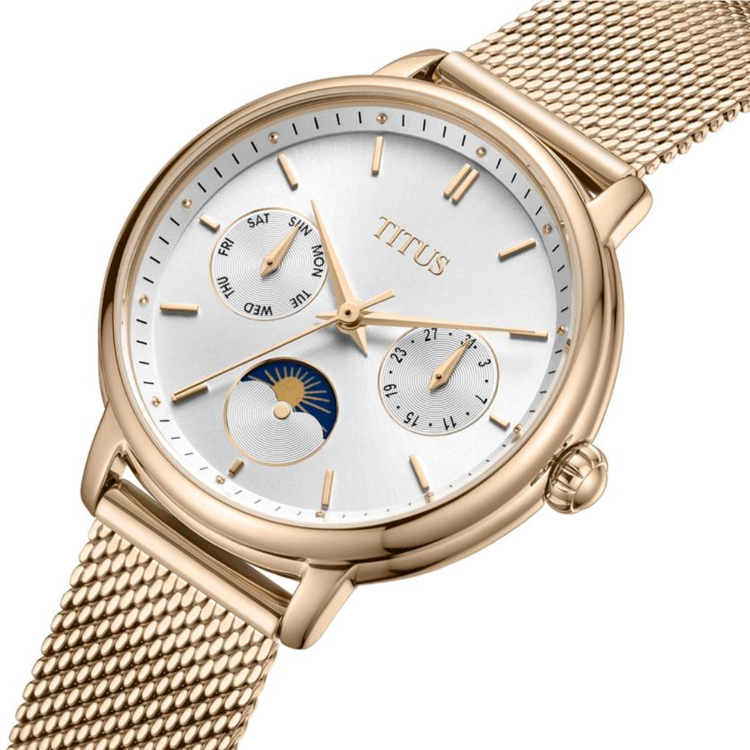 SOLVIL ET TITUS FASHIONISTA W06-03404-002 MULTI-FUNCTION QUARTZ WOMEN WATCH