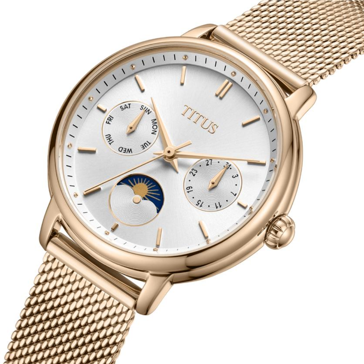 SOLVIL ET TITUS FASHIONISTA W06-03404-002 MULTI-FUNCTION QUARTZ WOMEN WATCH