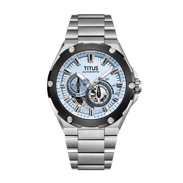 SOLVIL ET TITUS VOYAGER W06-03410-001 MULTI-FUNCTION AUTOMATIC MEN WATCH