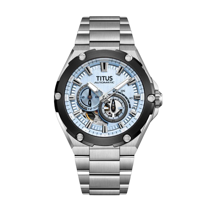 SOLVIL ET TITUS VOYAGER W06-03410-001 MULTI-FUNCTION AUTOMATIC MEN WATCH