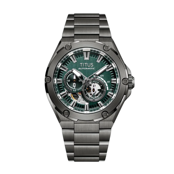 SOLVIL ET TITUS VOYAGER W06-03410-002 MULTI-FUNCTION AUTOMATIC MEN WATCH