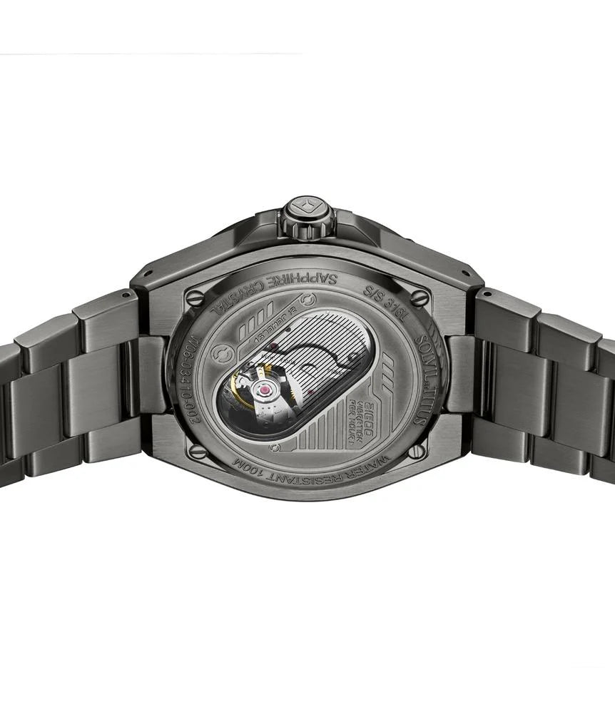 SOLVIL ET TITUS VOYAGER W06-03410-002 MULTI-FUNCTION AUTOMATIC MEN WATCH