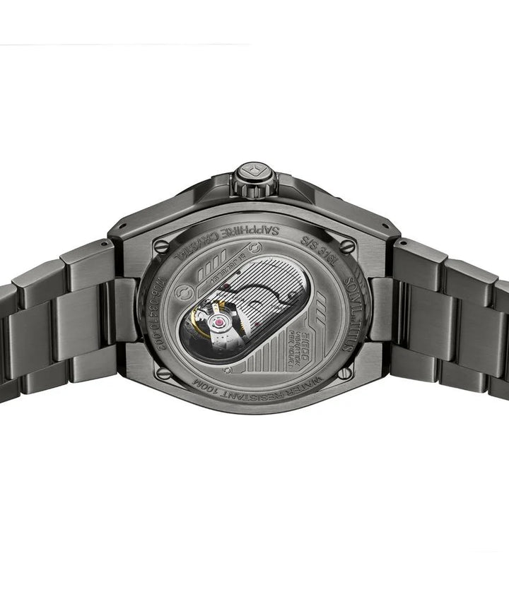 SOLVIL ET TITUS VOYAGER W06-03410-002 MULTI-FUNCTION AUTOMATIC MEN WATCH