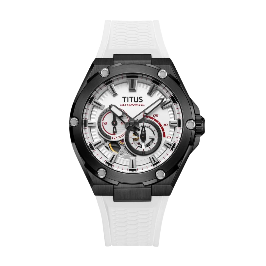 SOLVIL ET TITUS VOYAGER W06-03410-009 MULTI-FUNCTION AUTOMATIC MEN WATCH