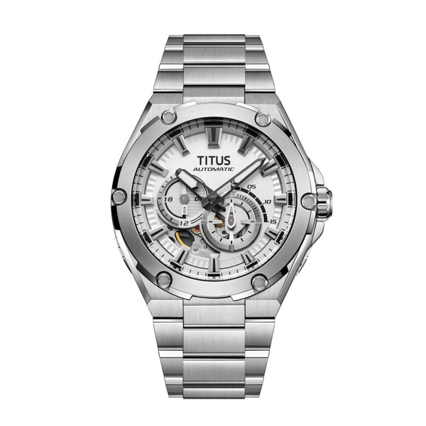 SOLVIL ET TITUS VOYAGER W06-03410-011 MULTI-FUNCTION AUTOMATIC MEN WATCH