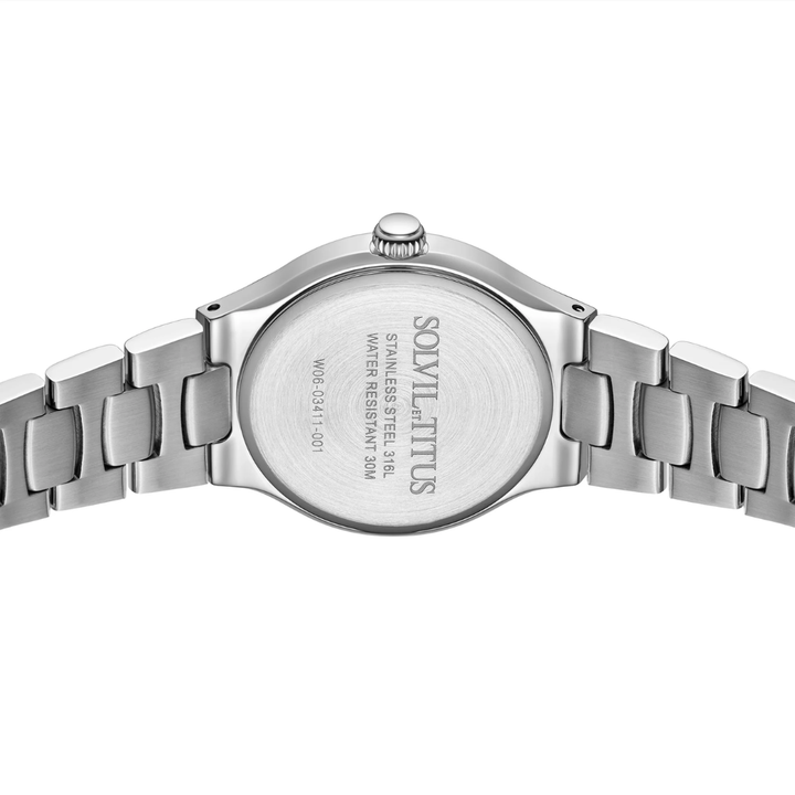 SOLVIL ET TITUS FAIR LADY W06-03411-001 3 HANDS QUARTZ WOMEN WATCH