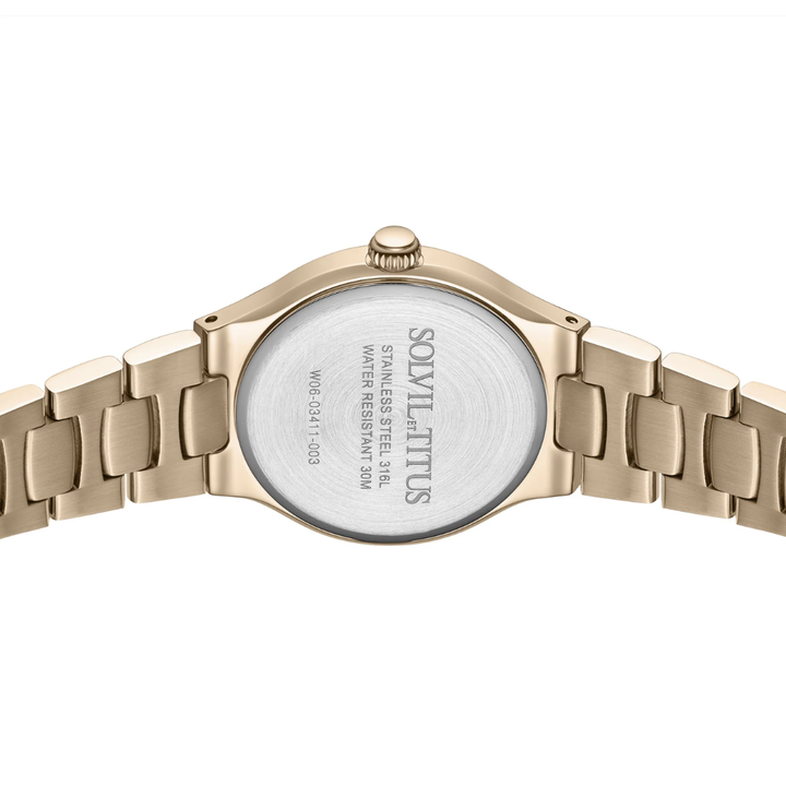 SOLVIL ET TITUS FAIR LADY W06-03411-003 3 HANDS QUARTZ WOMEN WATCH