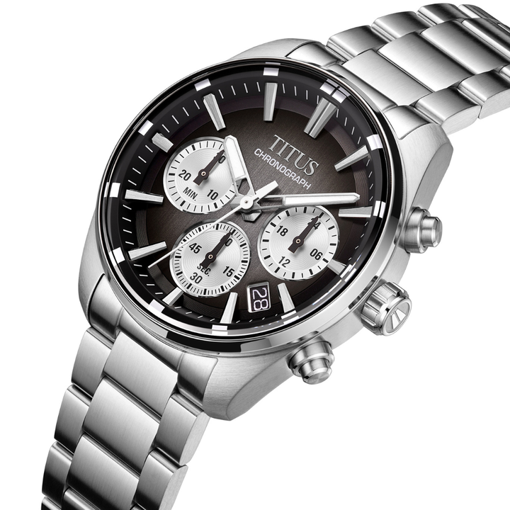 SOLVIL ET TITUS SABER W06-03414-001 CHRONOGRAPH QUARTZ MEN WATCH