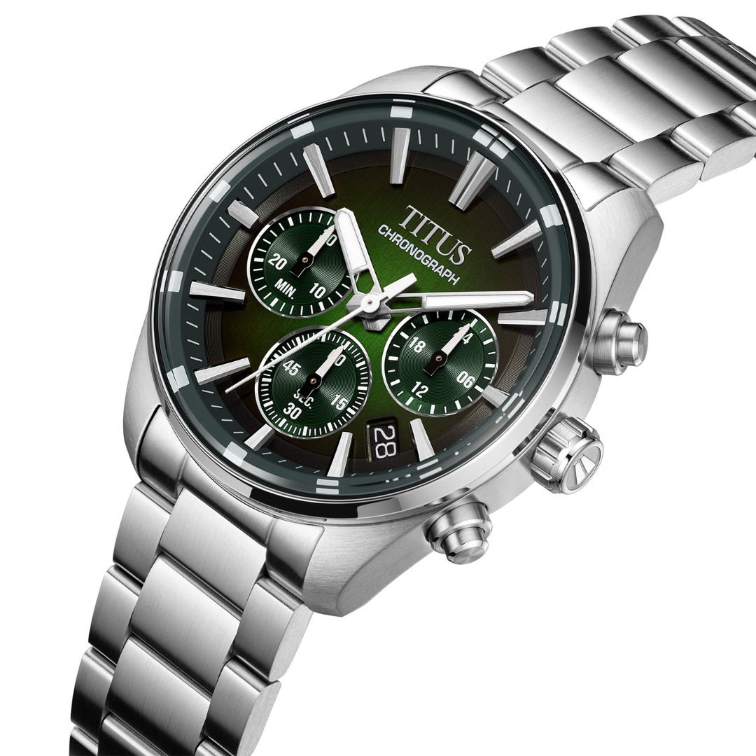 SOLVIL ET TITUS SABER W06-03414-002 CHRONOGRAPH QUARTZ MEN WATCH