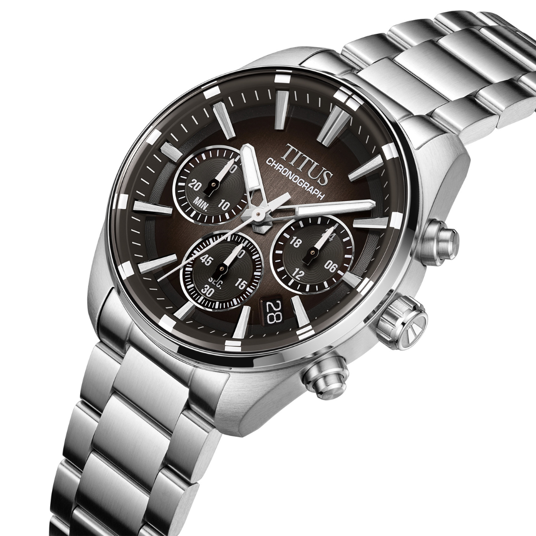 SOLVIL ET TITUS SABER W06-03414-003 CHRONOGRAPH QUARTZ MEN WATCH