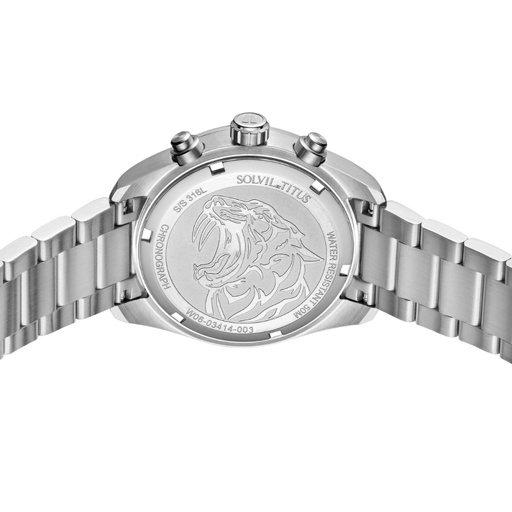 SOLVIL ET TITUS SABER W06-03414-003 CHRONOGRAPH QUARTZ MEN WATCH