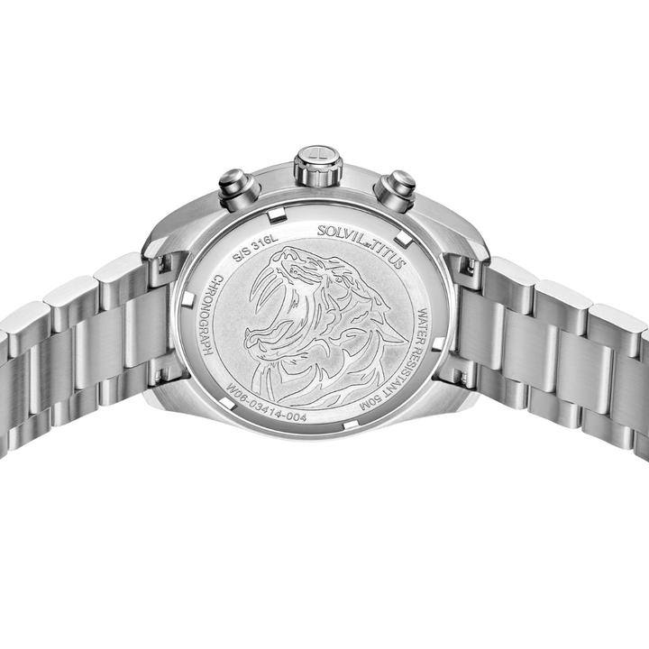 SOLVIL ET TITUS SABER W06-03414-004 CHRONOGRAPH QUARTZ MEN WATCH