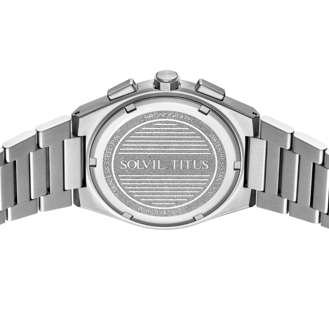 SOLVIL ET TITUS EXQUISITE W06-03415-001 CHRONOGRAPH QUARTZ MEN WATCH