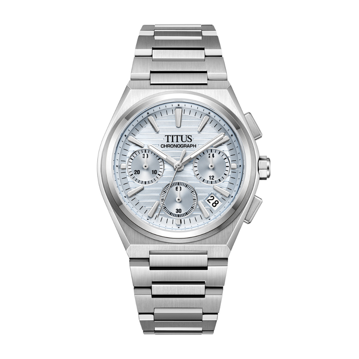 SOLVIL ET TITUS VINYL W06-03415-002 CHRONOGRAPH QUARTZ MEN WATCH