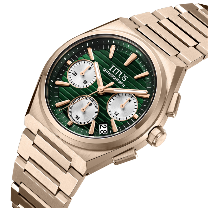 SOLVIL ET TITUS EXQUISITE W06-03415-006 CHRONOGRAPH QUARTZ MEN WATCH