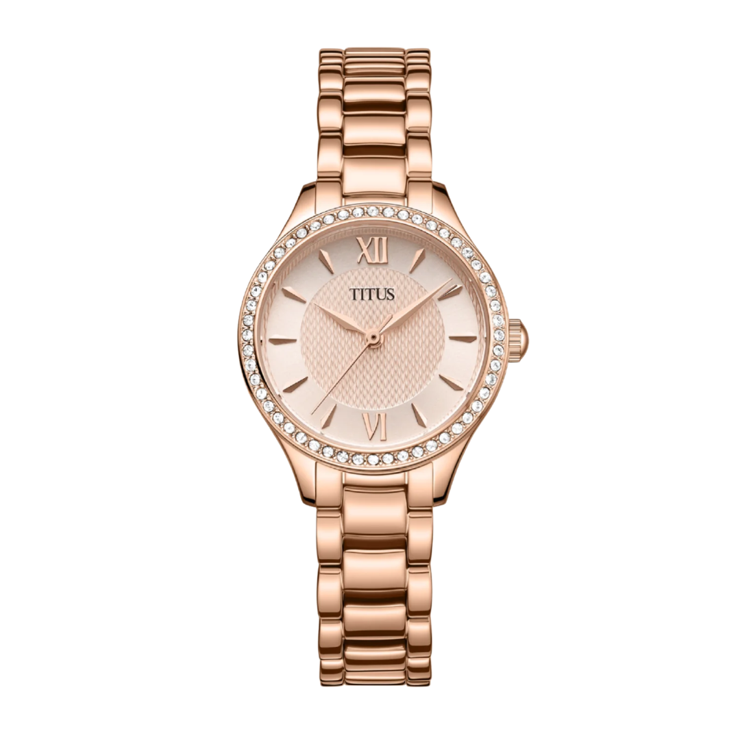 SOLVIL ET TITUS FAIR LADY W06-03424-002 3 HANDS QUARTZ WOMEN WATCH
