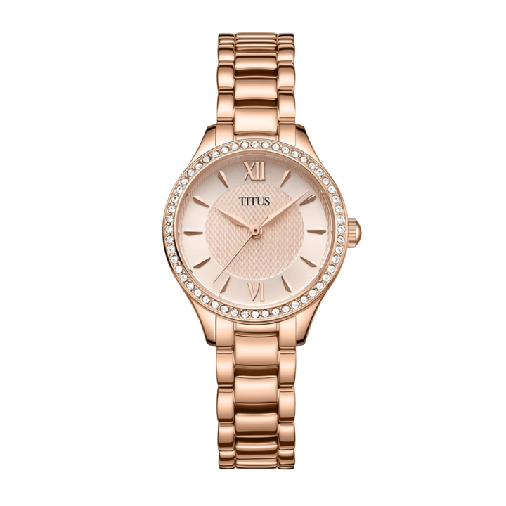 SOLVIL ET TITUS FAIR LADY W06-03424-002 3 HANDS QUARTZ WOMEN WATCH