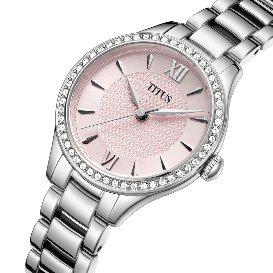 SOLVIL ET TITUS FAIR LADY W06-03424-004 3 HANDS QUARTZ WOMEN WATCH