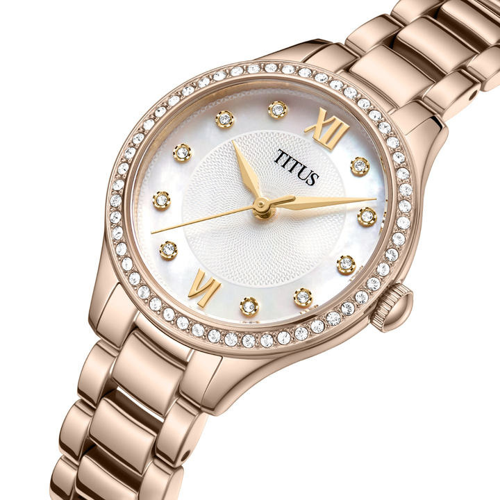 SOLVIL ET TITUS FAIR LADY W06-03424-003 3 HANDS QUARTZ WOMEN WATCH