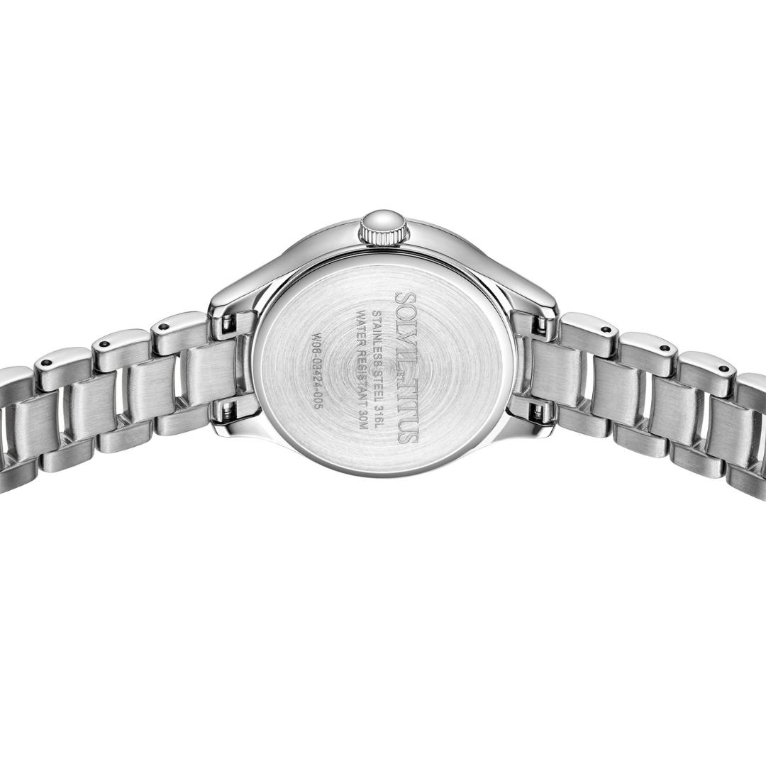 SOLVIL ET TITUS FAIR LADY W06-03424-005 3 HANDS QUARTZ WOMEN WATCH