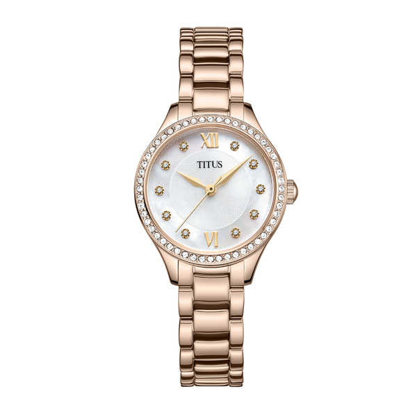 SOLVIL ET TITUS FAIR LADY W06-03424-003 3 HANDS QUARTZ WOMEN WATCH