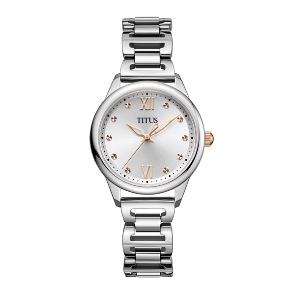 SOLVIL ET TITUS FAIR LADY W06-03425-002 3 HANDS QUARTZ WOMEN WATCH