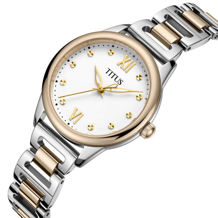 SOLVIL ET TITUS FAIR LADY W06-03425-003 3 HANDS QUARTZ WOMEN WATCH