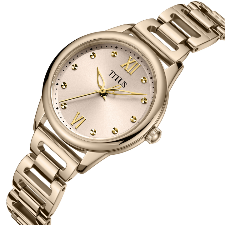 SOLVIL ET TITUS FAIR LADY W06-03425-004 3 HANDS QUARTZ WOMEN WATCH