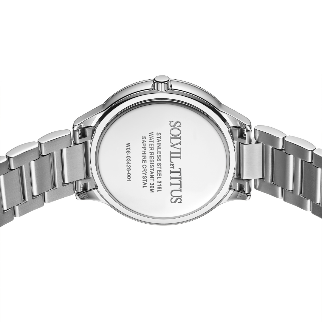 SOLVIL ET TITUS FASHIONISTA W06-03428-001 MULTI-FUNCTION QUARTZ WOMEN WATCH