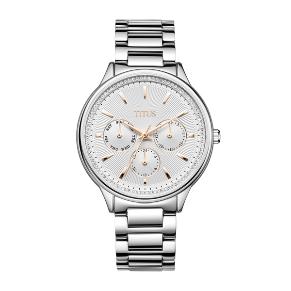 SOLVIL ET TITUS FASHIONISTA W06-03428-001 MULTI-FUNCTION QUARTZ WOMEN WATCH