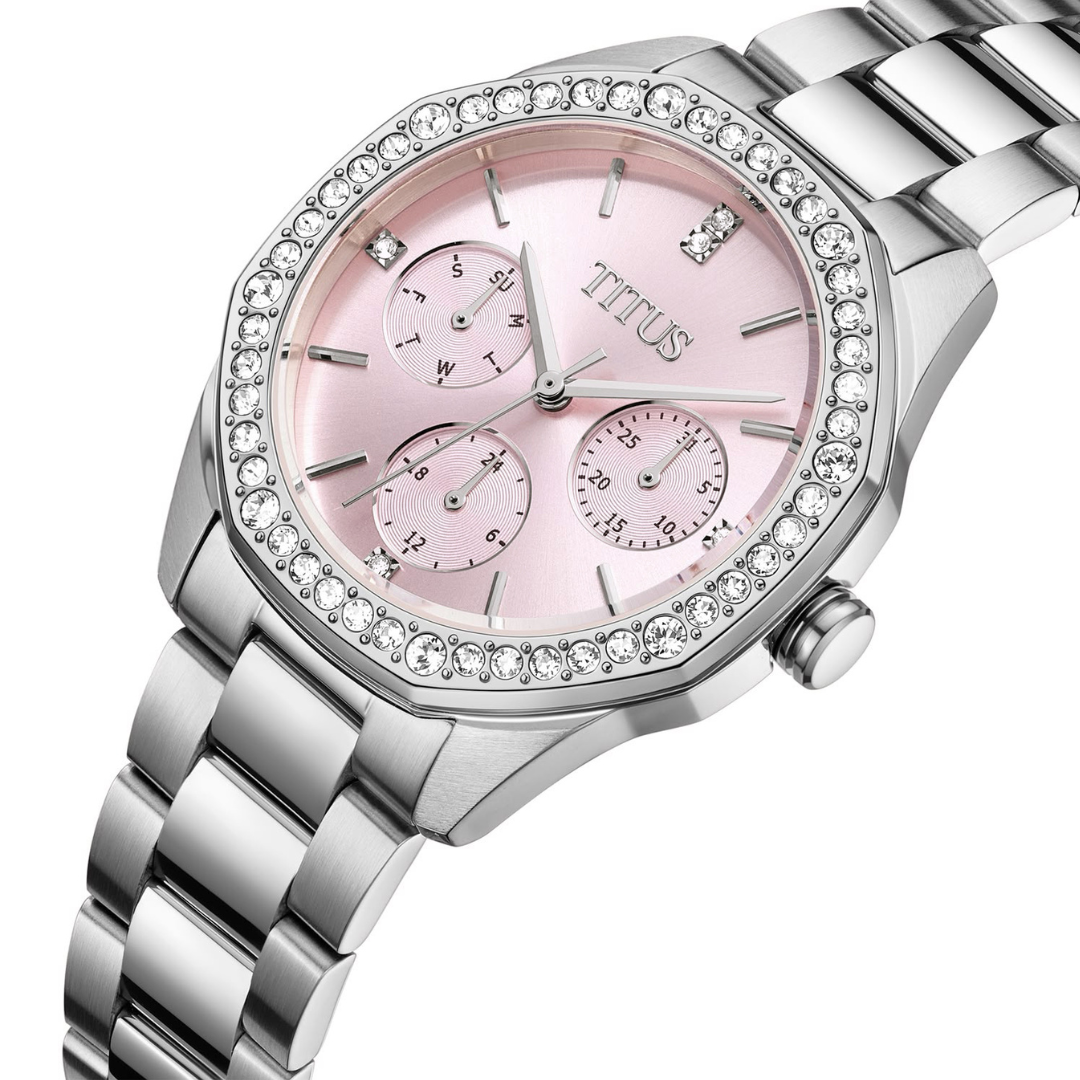 SOLVIL ET TITUS FASHIONISTA W06-03429-001 MULTI-FUNCTION QUARTZ WOMEN WATCH