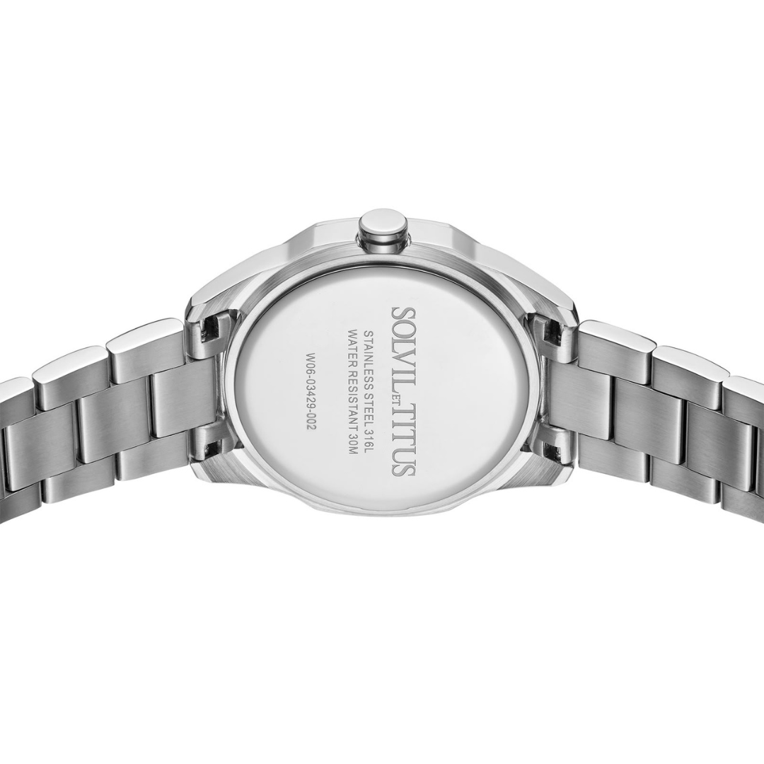 SOLVIL ET TITUS FASHIONISTA W06-03429-002 MULTI-FUNCTION QUARTZ WOMEN WATCH