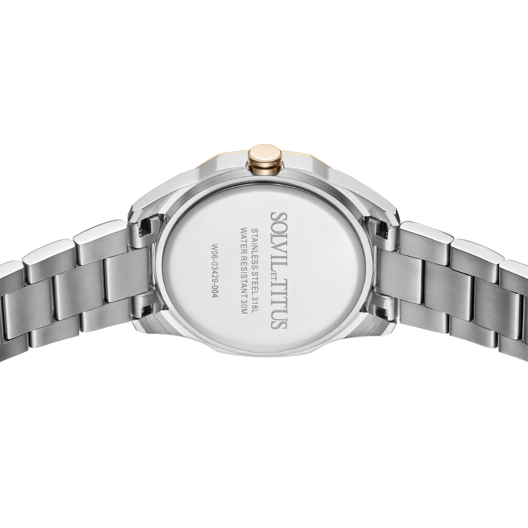 SOLVIL ET TITUS FASHIONISTA W06-03429-004 MULTI-FUNCTION QUARTZ WOMEN WATCH