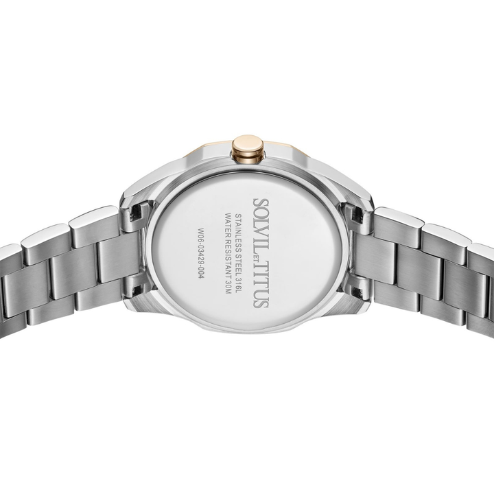 SOLVIL ET TITUS FASHIONISTA W06-03429-004 MULTI-FUNCTION QUARTZ WOMEN WATCH