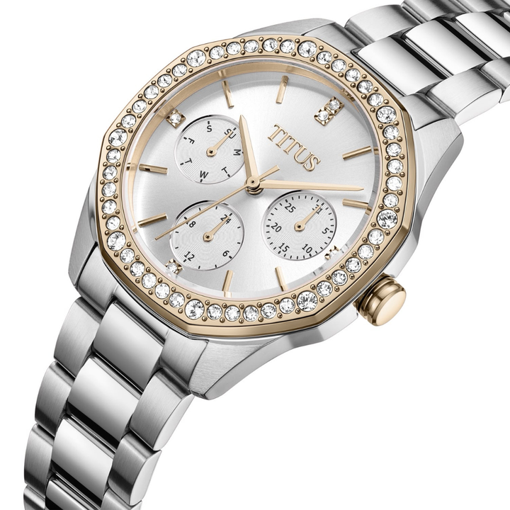 SOLVIL ET TITUS FASHIONISTA W06-03429-004 MULTI-FUNCTION QUARTZ WOMEN WATCH