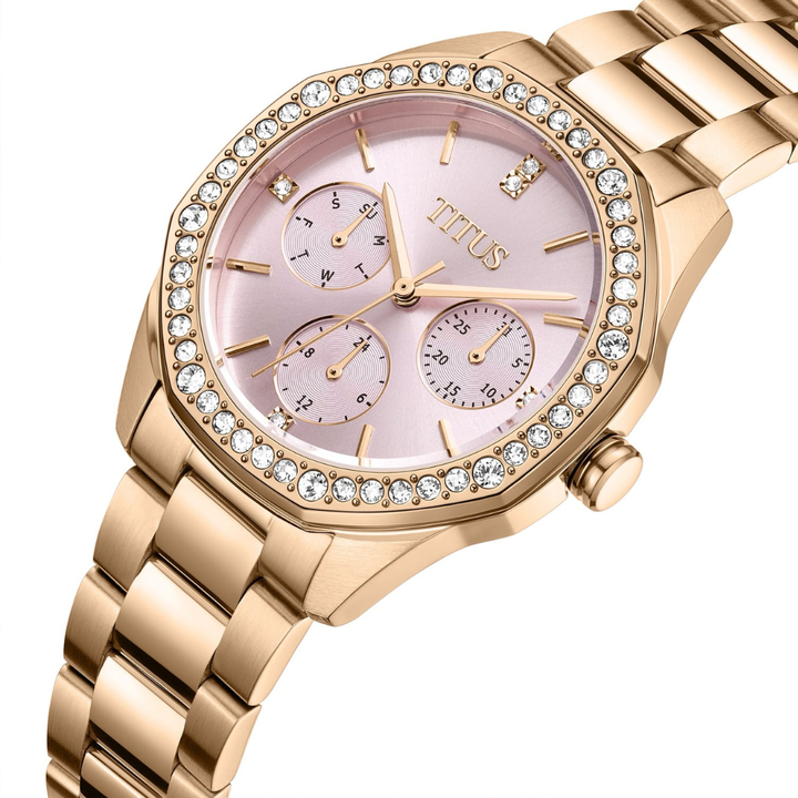 SOLVIL ET TITUS FASHIONISTA W06-03429-006 MULTI-FUNCTION QUARTZ WOMEN WATCH