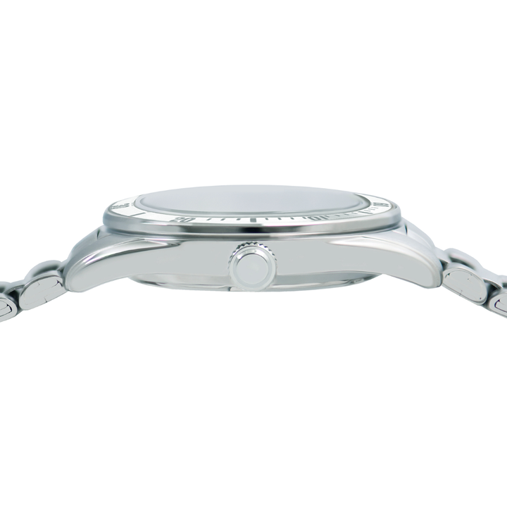 Alba AG8Q65X crown and case detail — stainless steel women&