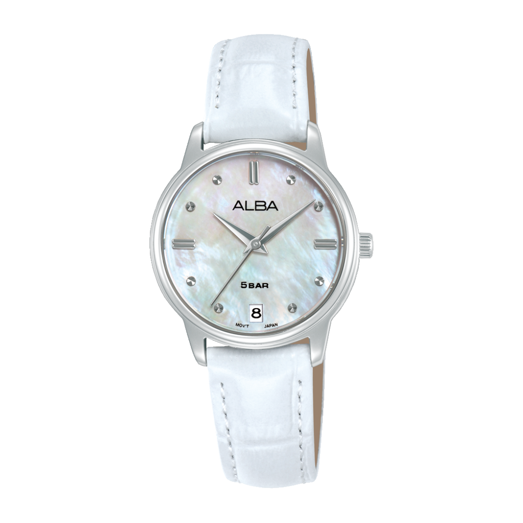 ALBA AG8Q83X FASHION QUARTZ DATE WOMEN WATCH