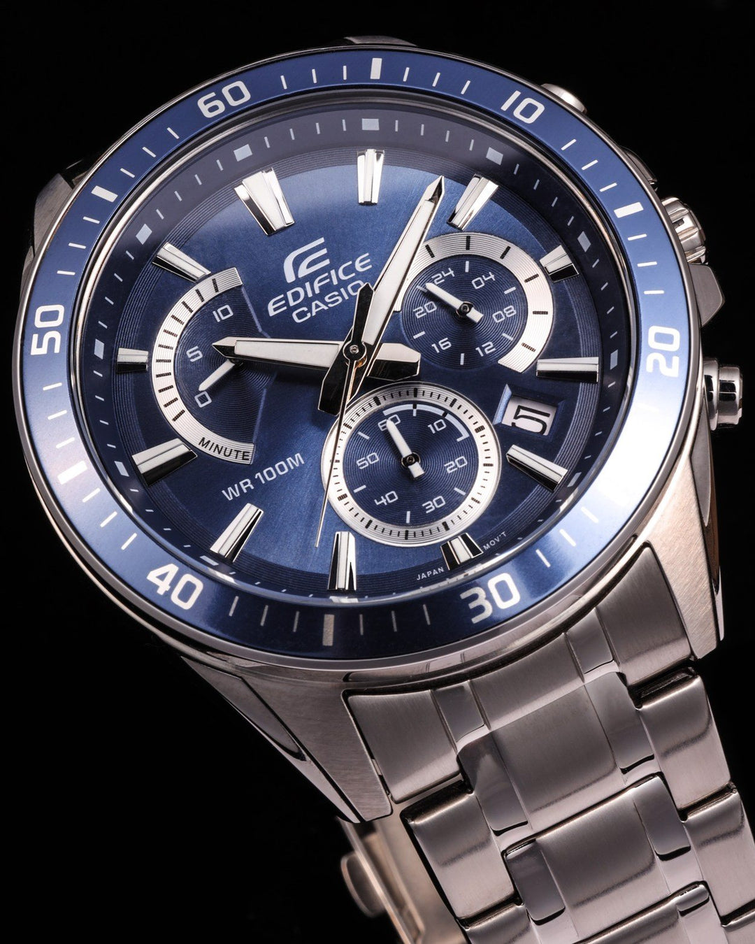 Casio Efr 552d Casio Edifice Module No 5490 Stainless Steel Casio
