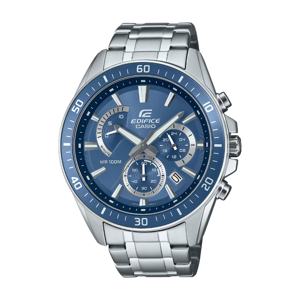 Casio Edifice EFR-552D-2AVUDF Chronograph Blue Watch | City Chain