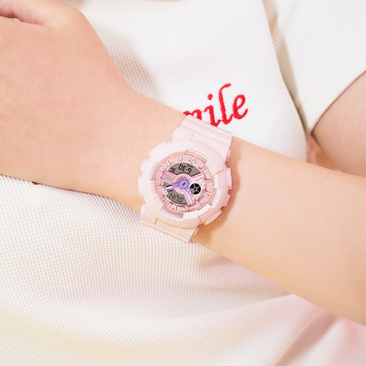 CASIO BABY-G BA-110AH-4ADR ANALOG-DIGITAL PINK WATCH