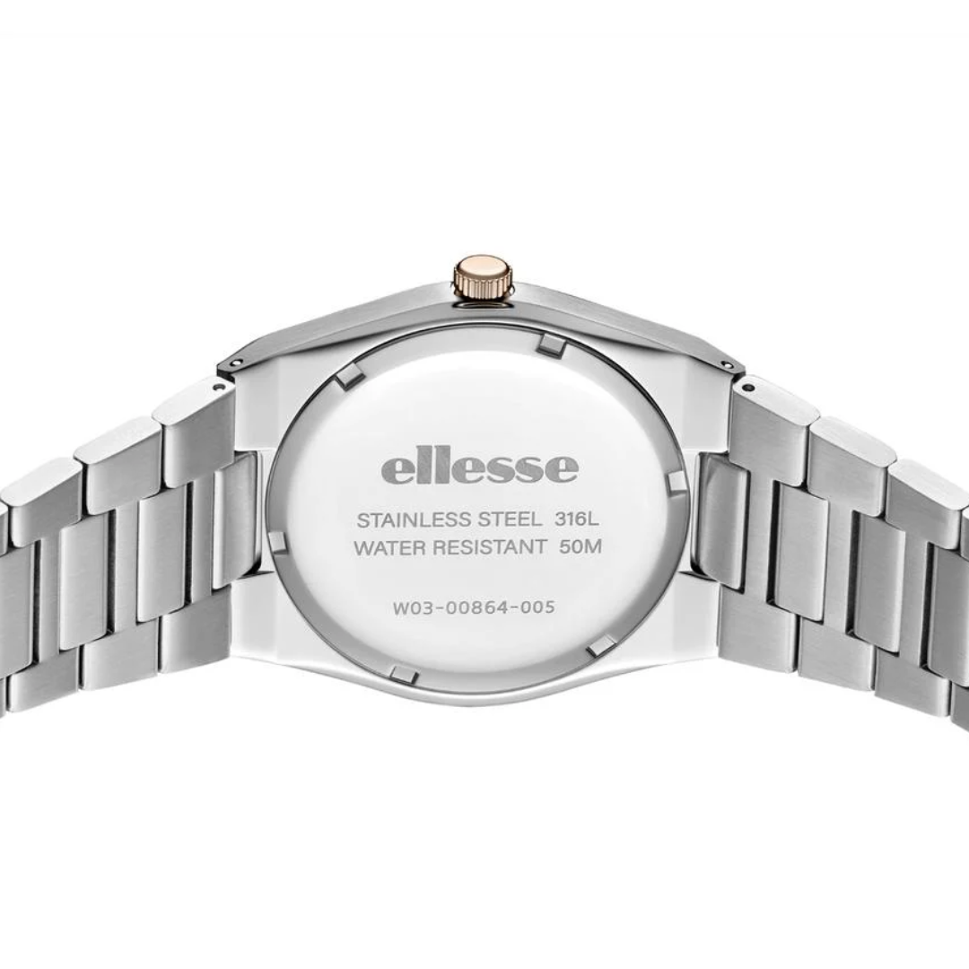 ELLESSE MOMENTO W03-00864-005 3 HANDS DATE QUARTZ MEN WATCH