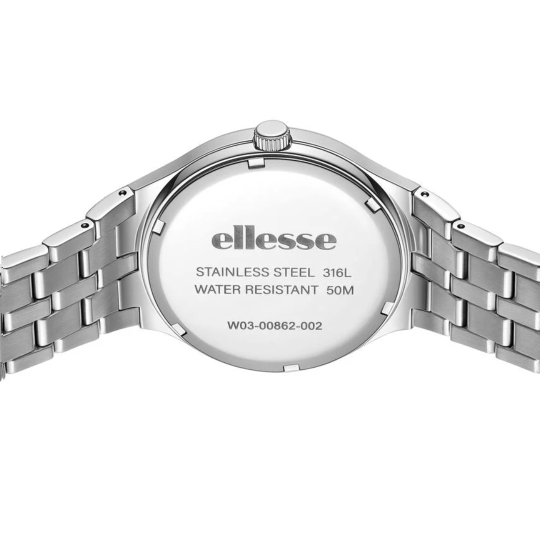 ELLESSE TEMPO W03-00862-002 3 HANDS DATE QUARTZ MEN WATCH