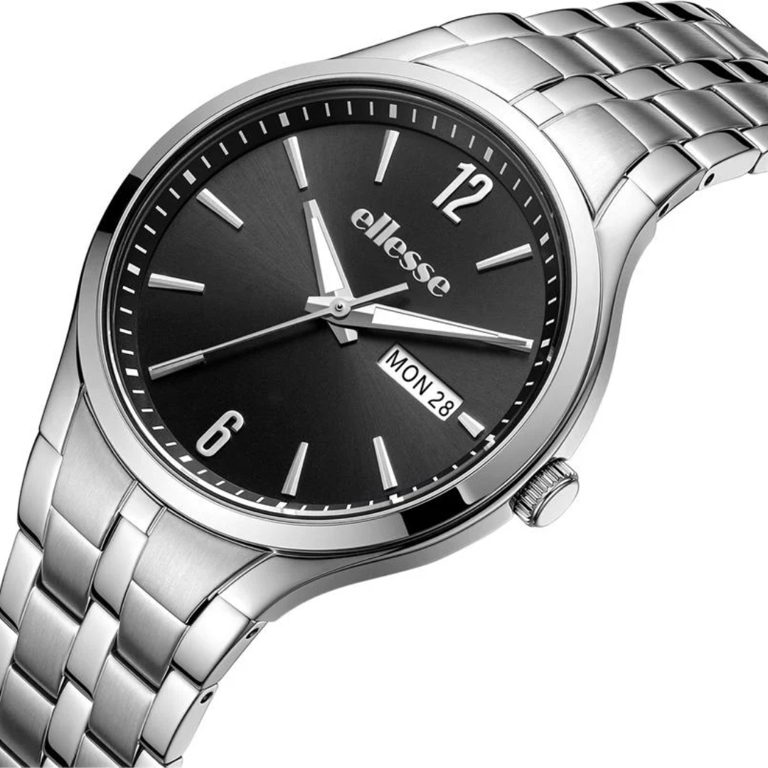 ELLESSE TEMPO W03-00862-002 3 HANDS DATE QUARTZ MEN WATCH