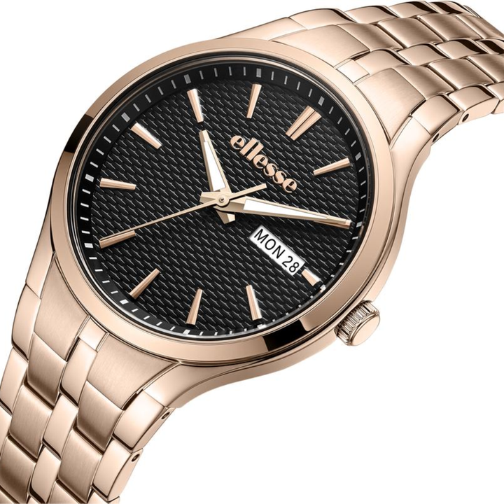 ELLESSE TEMPO W03-00862-005 3 HANDS DATE QUARTZ MEN WATCH