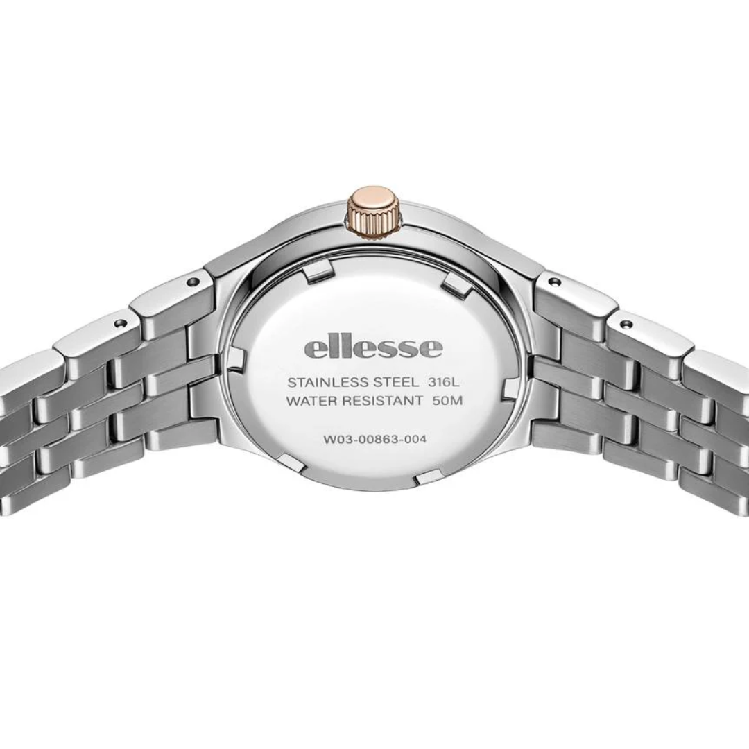 ELLESSE TEMPO W03-00863-004 3 HANDS DATE QUARTZ WOMEN WATCH