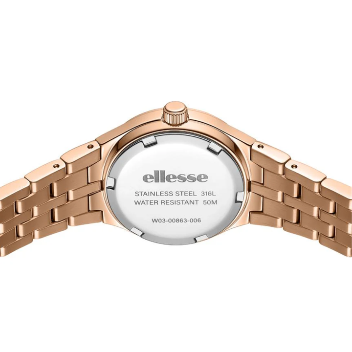 ELLESSE TEMPO W03-00863-006 3 HANDS DATE QUARTZ WOMEN WATCH