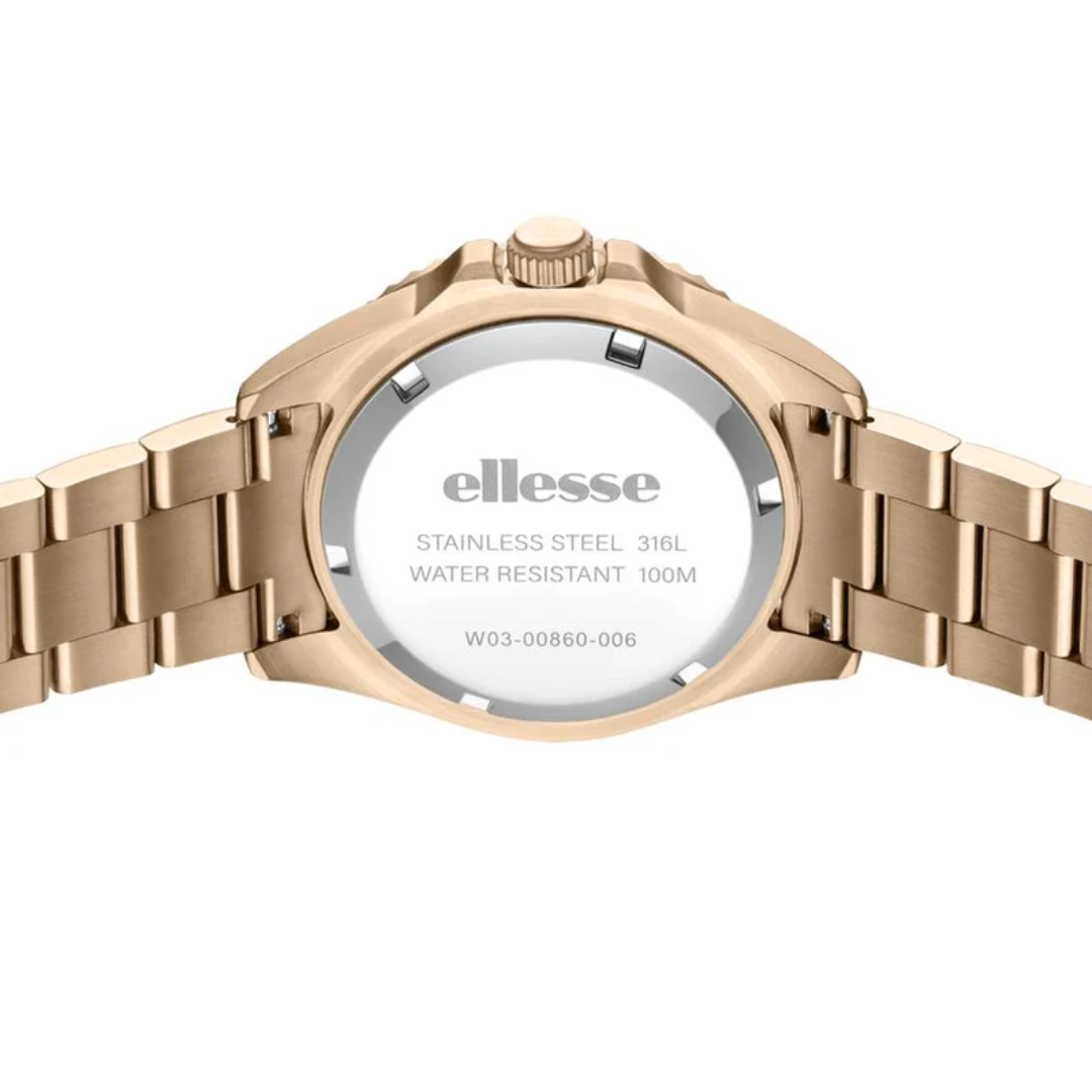 ELLESSE MASSIMO W03-00860-006 3 HANDS DATE AUTOMATIC MEN WATCH