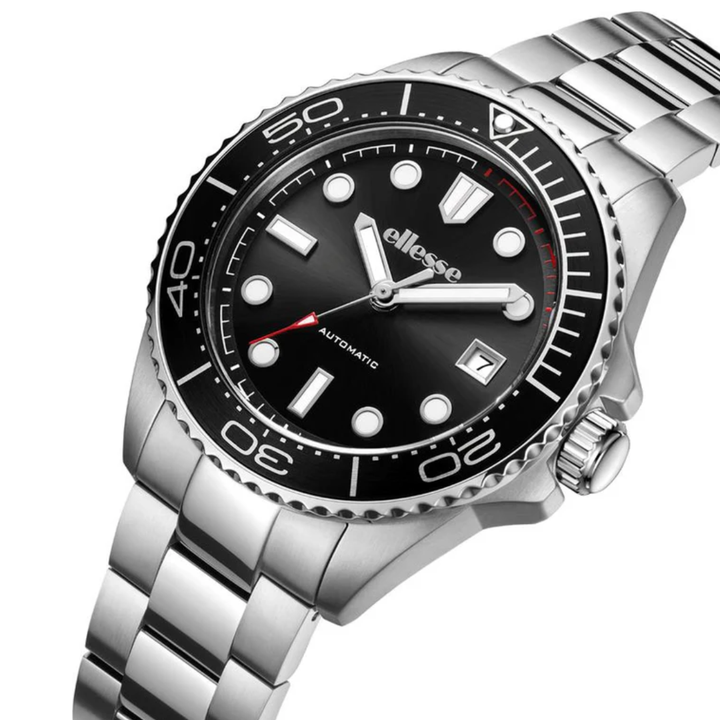 ELLESSE W03-00860-002 3 HANDS DATE AUTOMATIC MEN WATCH