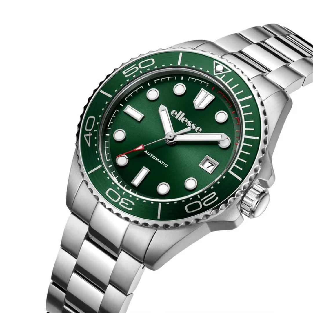ELLESSE W03-00860-003 3 HANDS DATE AUTOMATIC MEN WATCH